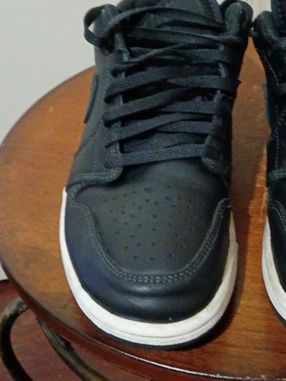 Nike Air Jordan 1 SE Low Black Elephant Mens Size 9 FB9907-001 Sneakers Shoes - Picture 7 of 13